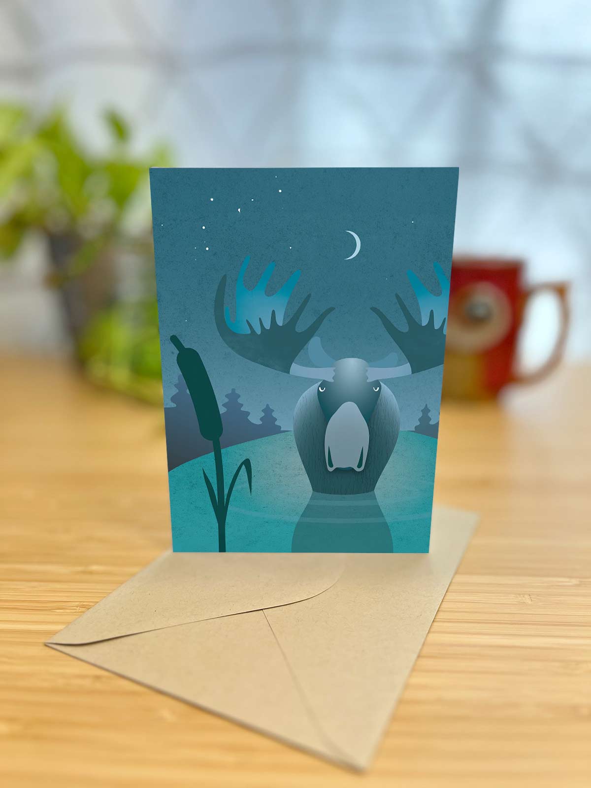 Moose Lake Note Card