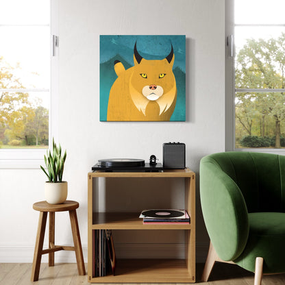 Lynx Mountain Canvas Print