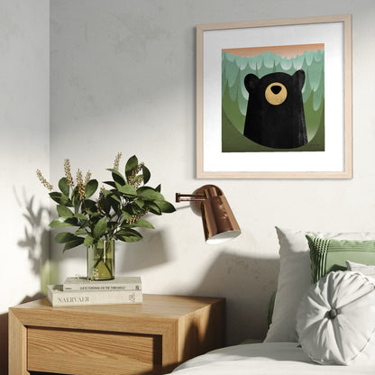 Black Bear Fine Art Print