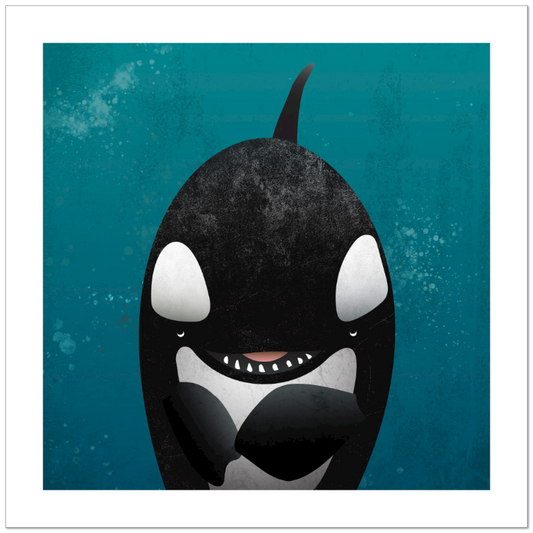 Orca Waves Fine Art Print
