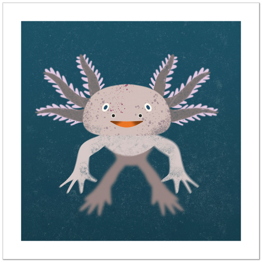 Axolotl Fine Art Print