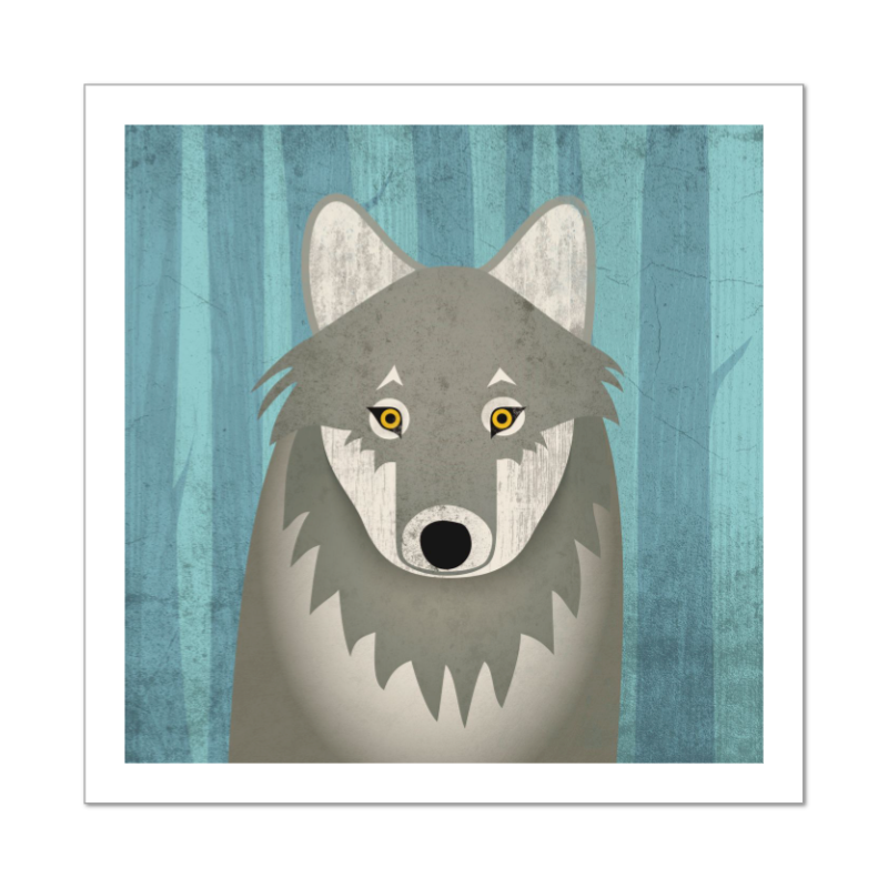 Timber Wolf Fine Art Print