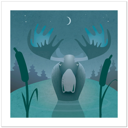 Moose Lake Fine Art Print