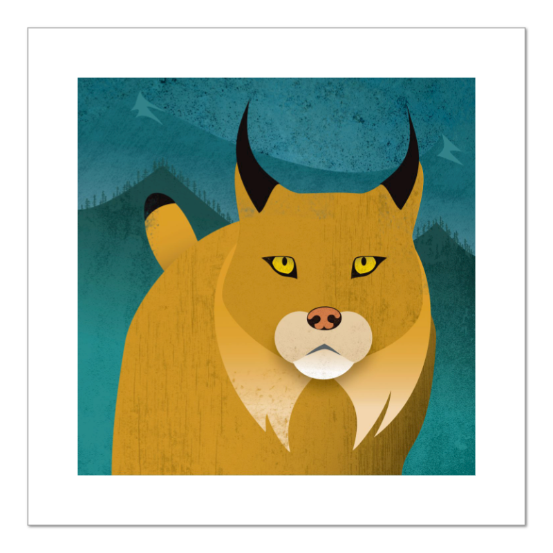 Mountain Lynx Fine Art Print