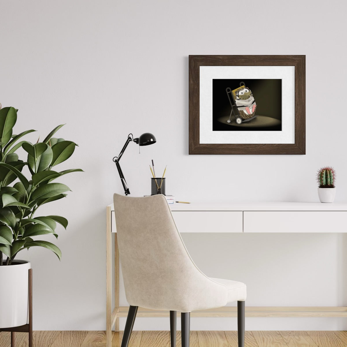 Hedgehog Hannibal - Fine Art Print