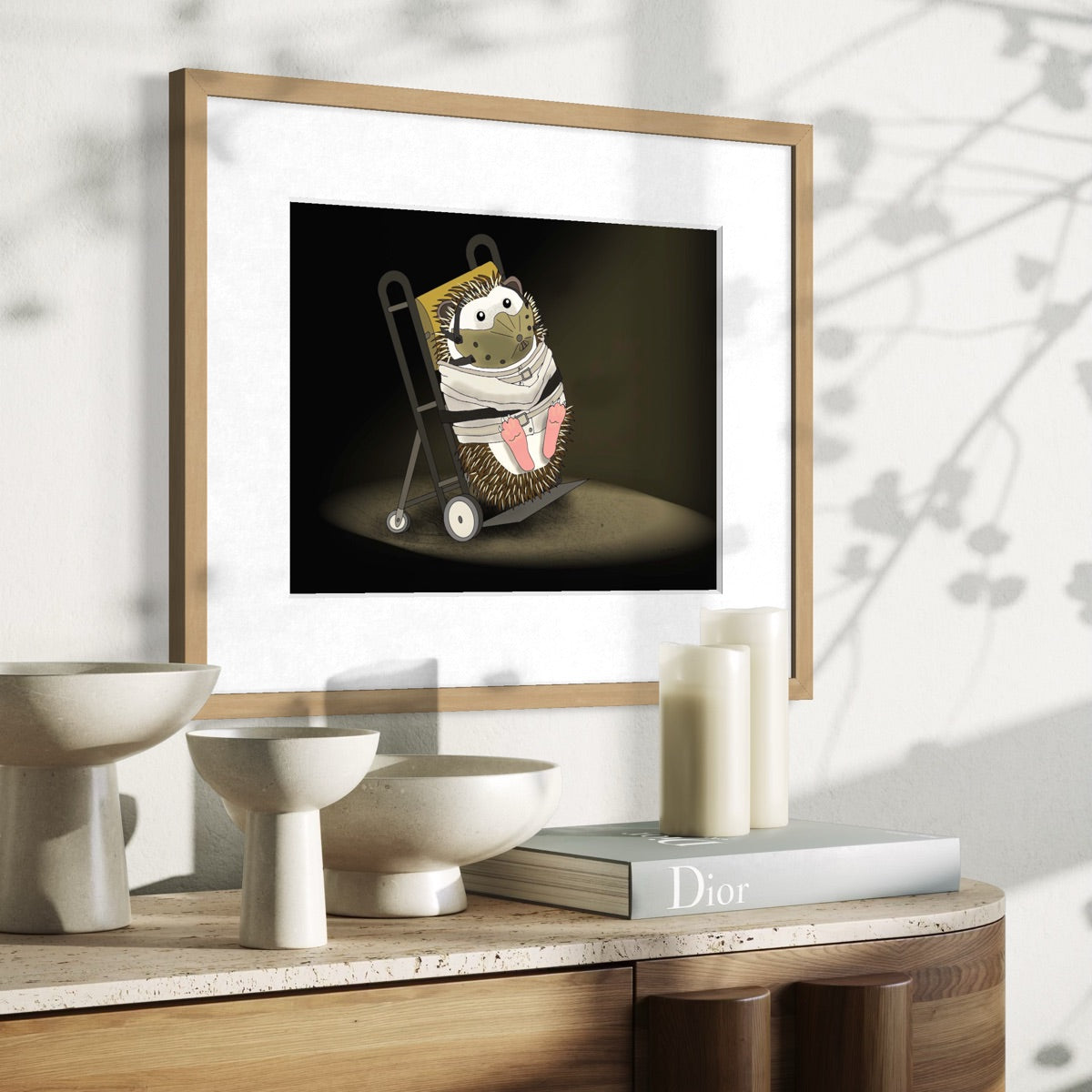 Hedgehog Hannibal - Fine Art Print