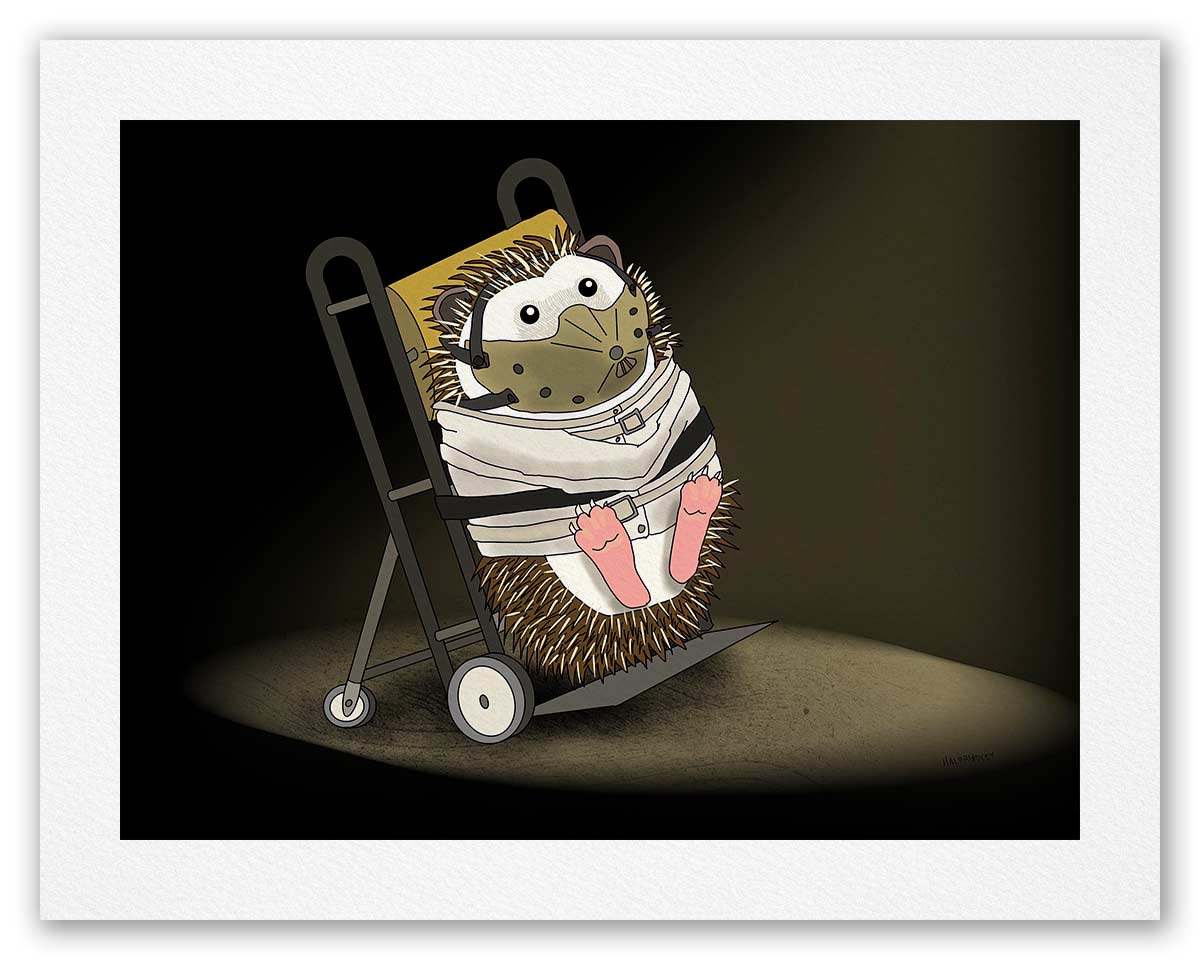 Hedgehog Hannibal - Fine Art Print