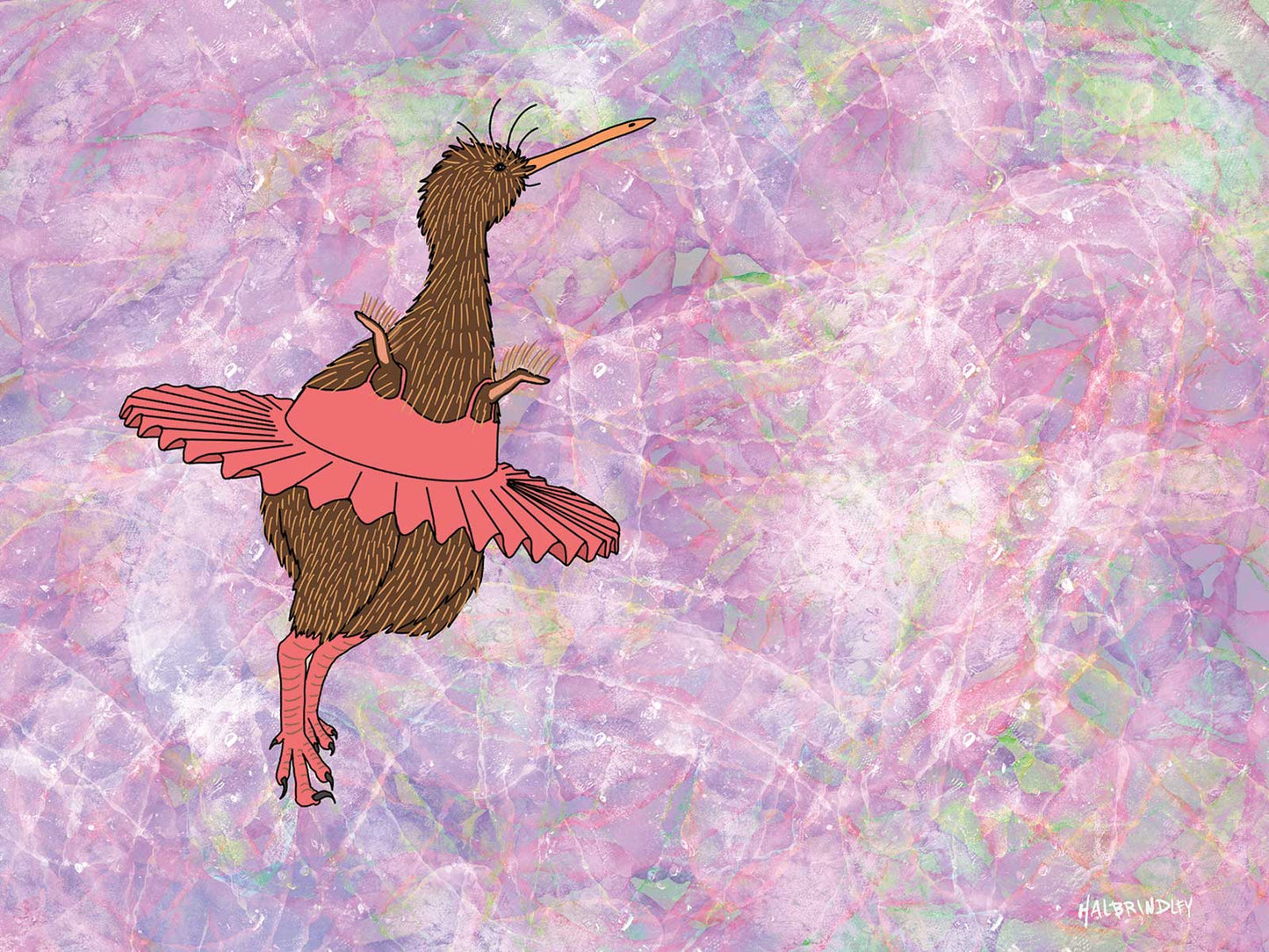 Kiwi Ballet Note Card