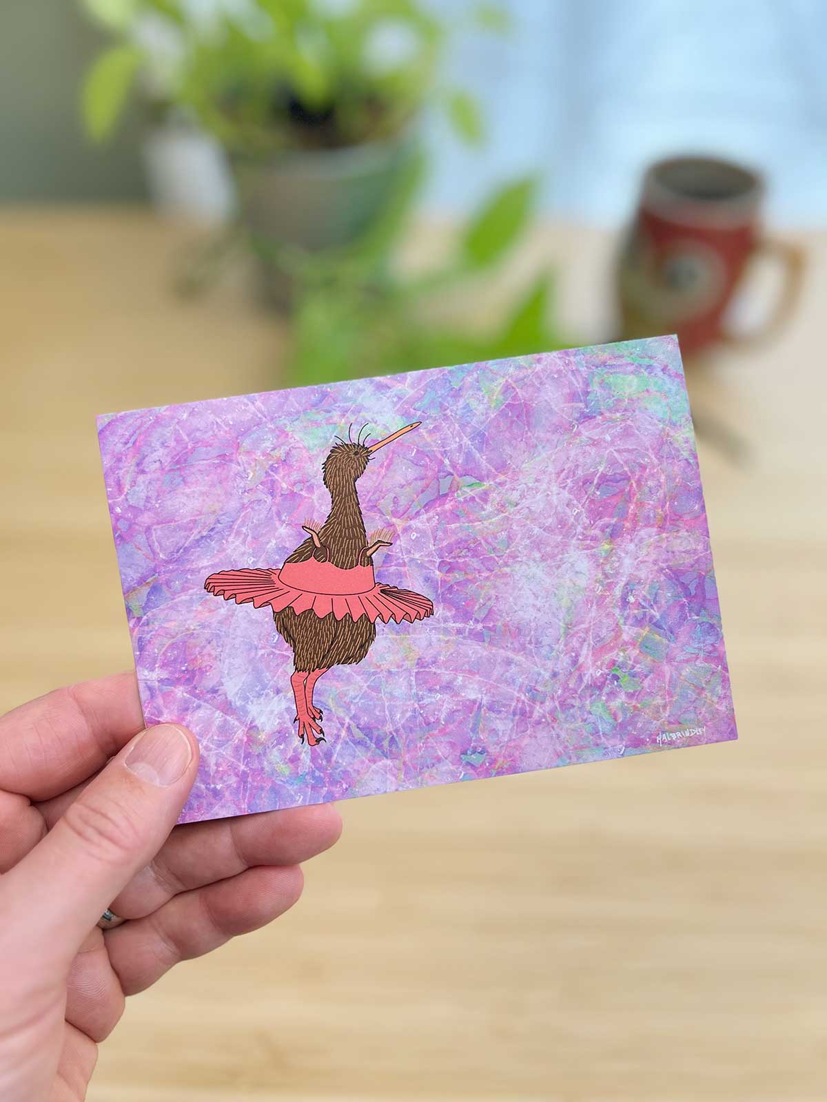 Kiwi Ballet Note Card