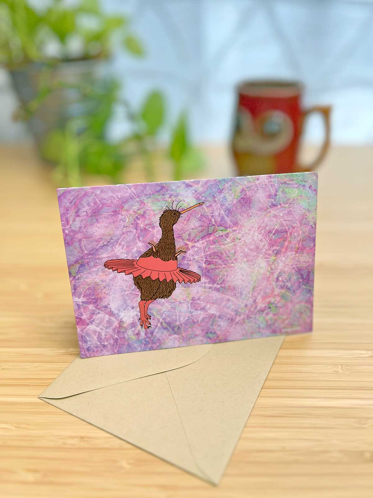 Kiwi Ballet Note Card