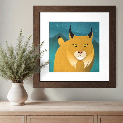 Lynx Mountain Fine Art Print