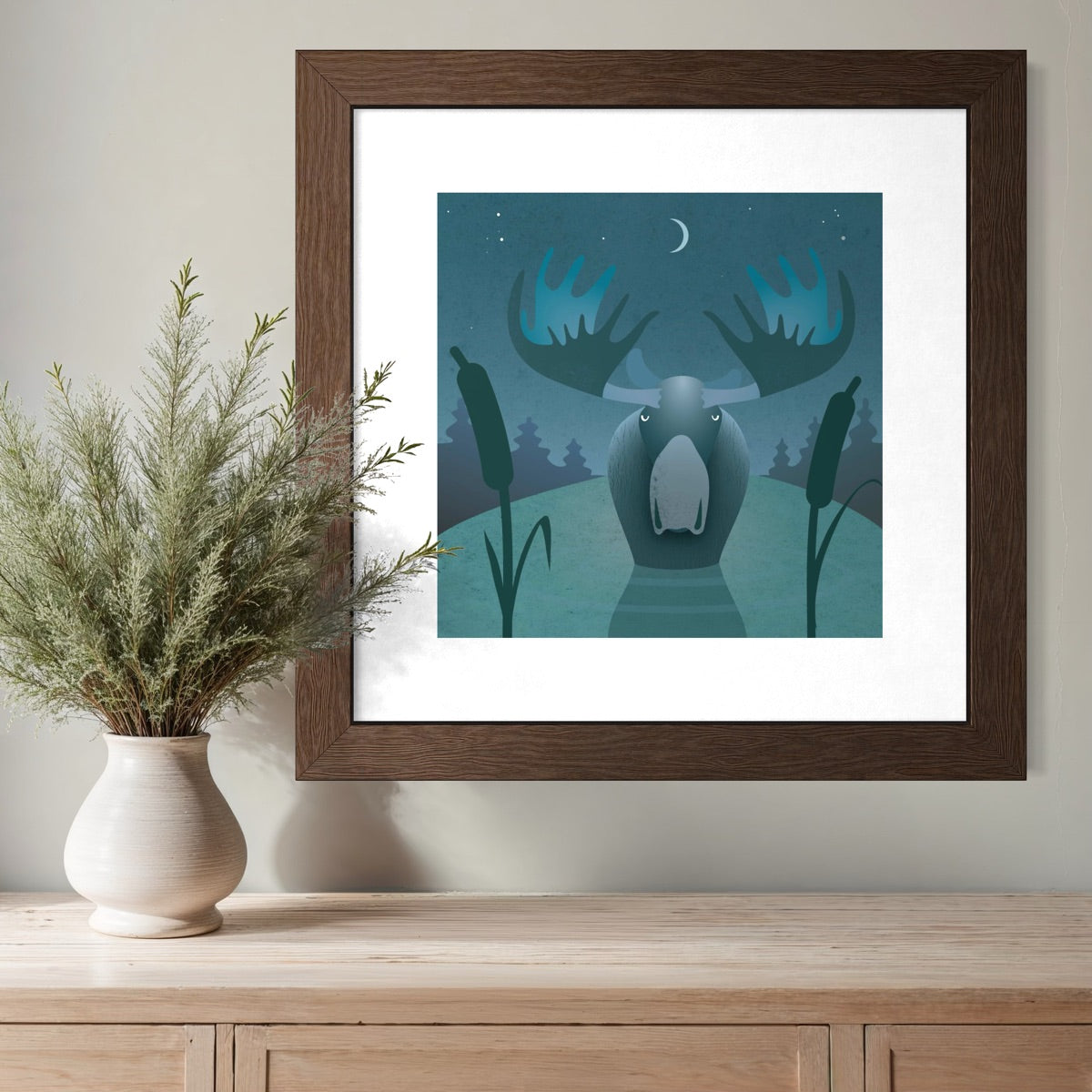 Moose Lake Fine Art Print