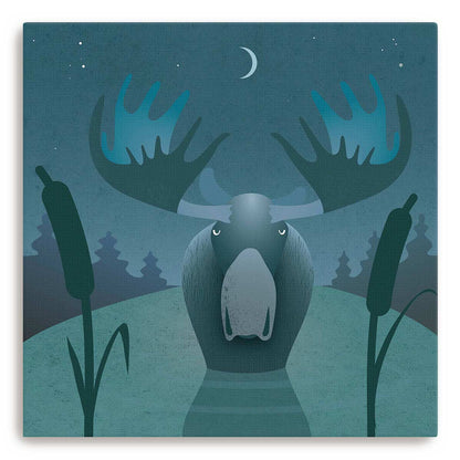 Moose Lake Canvas Print