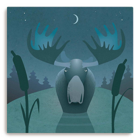 Moose Lake Canvas Print
