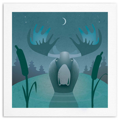 Moose Lake Fine Art Print