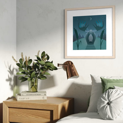 Moose Lake Fine Art Print