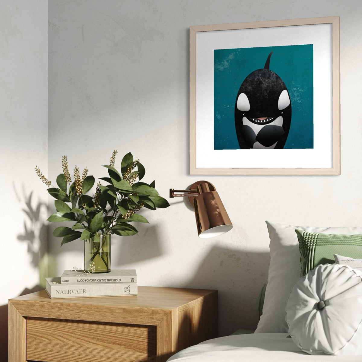 Orca Waves Fine Art Print