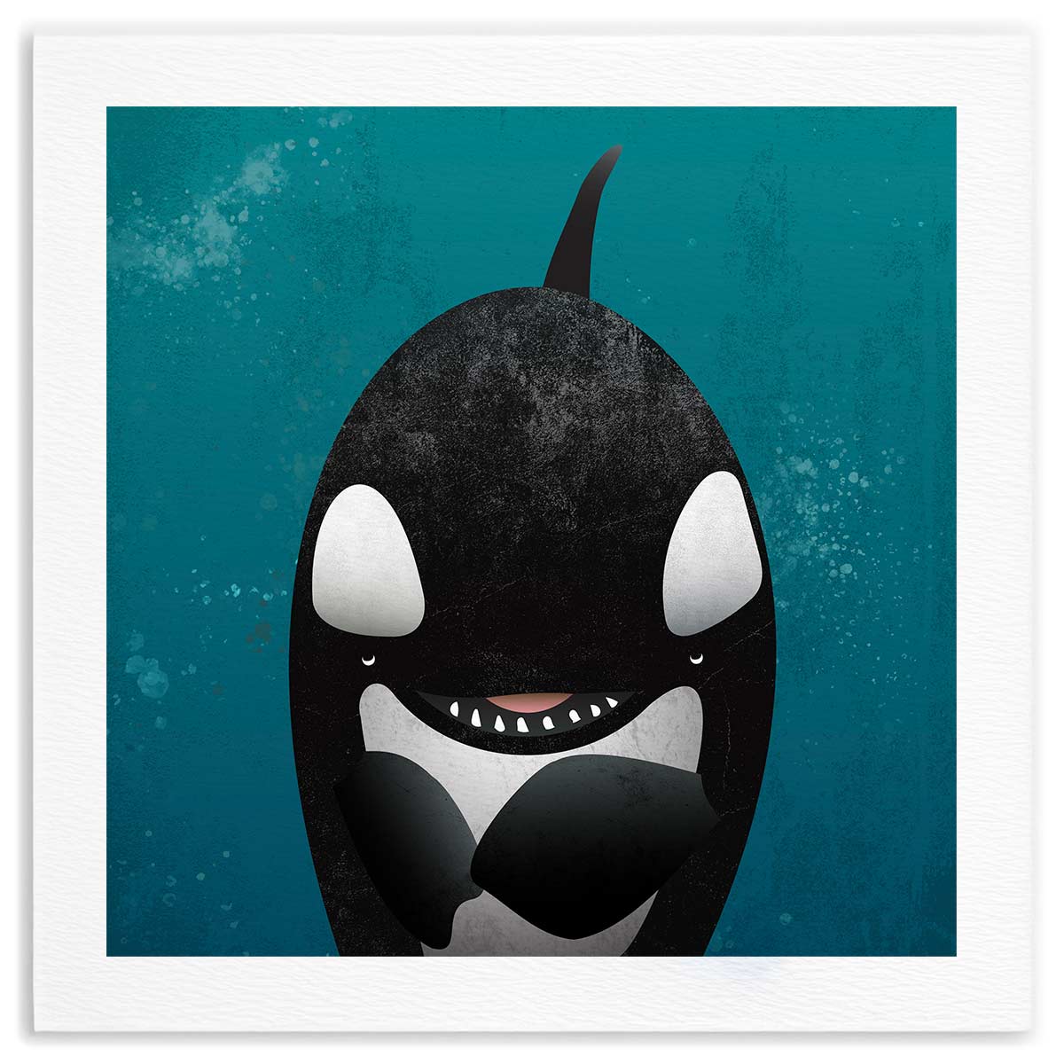 Orca Waves Fine Art Print