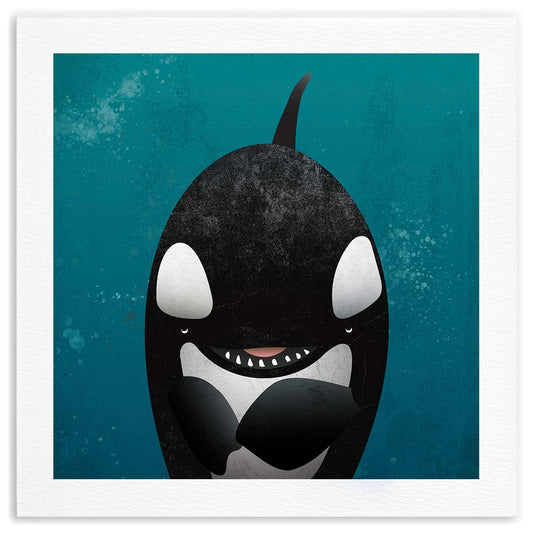 Orca Waves Fine Art Print