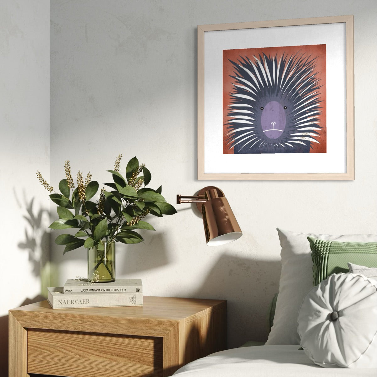 Prickly Porcupine Fine Art Print