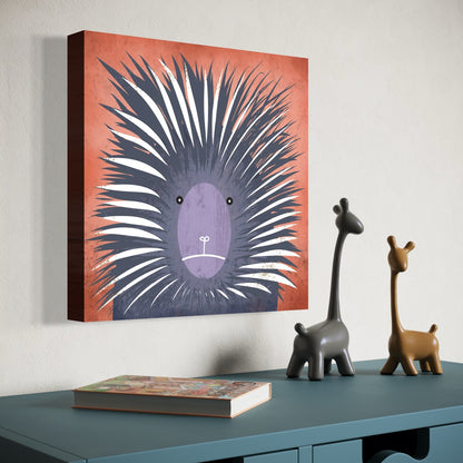 Prickly Porcupine Canvas Print