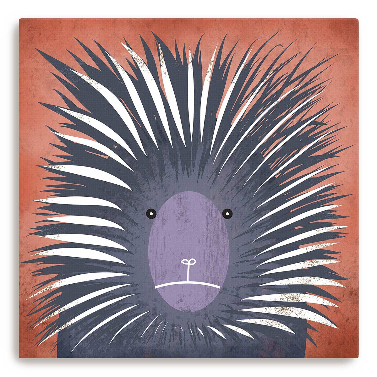 Prickly Porcupine Canvas Print