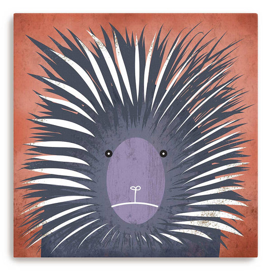 Prickly Porcupine Canvas Print