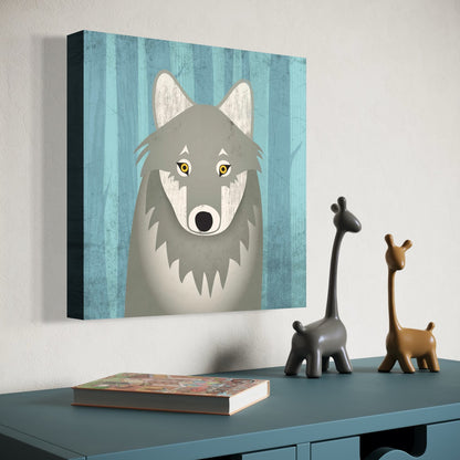 Timber Wolf Canvas Print