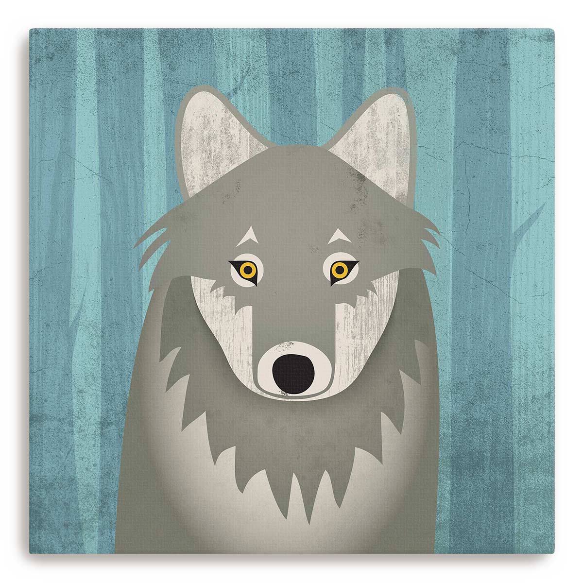 Timber Wolf Canvas Print
