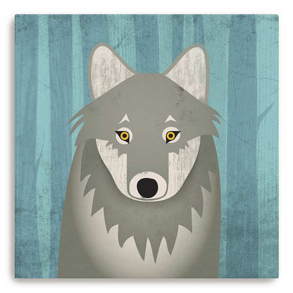 Timber Wolf Canvas Print